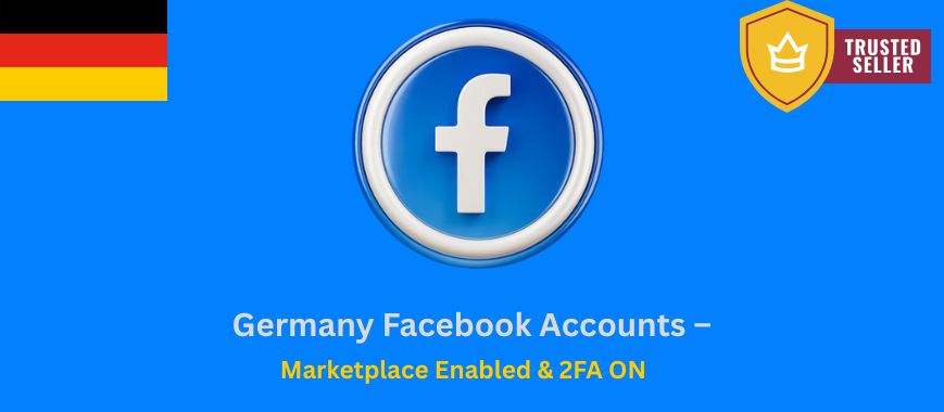 Germany Facebook Accounts – Marketplace Enabled & 2FA ON