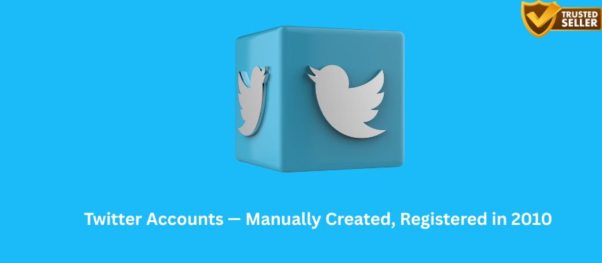 Twitter Accounts — Manually Created, Registered in 2010 Slide 1