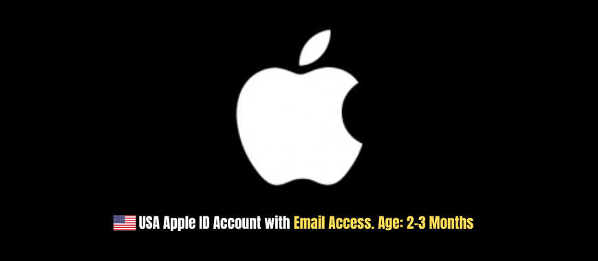 USA Apple ID Account with Email Access. Age: 2-3 Months