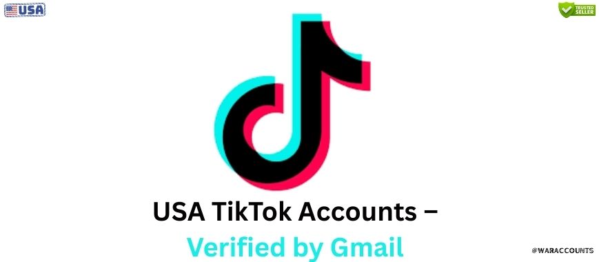 USA TikTok Accounts – Verified by Gmail Slide 1