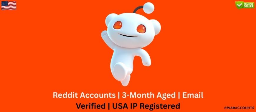 Reddit Accounts | 3-Month Aged | Email Verified | USA IP Registered Slide 1