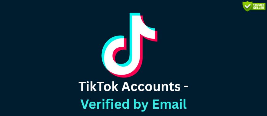 TikTok Accounts - Verified by Email Slide 1