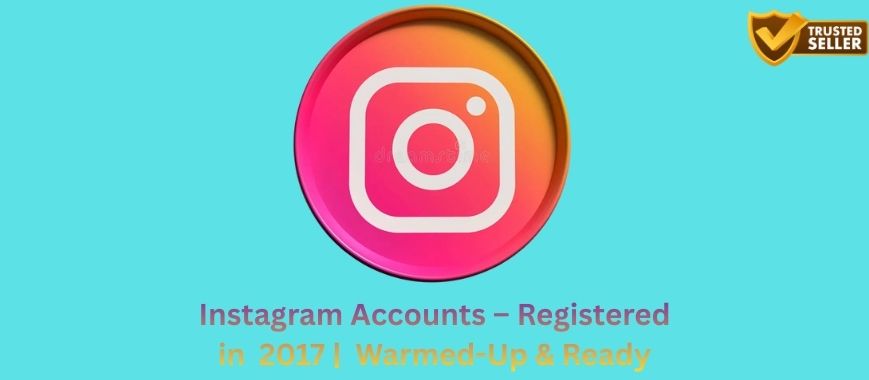 Instagram Accounts – Registered in  2017 |  Warmed-Up & Ready Slide 1