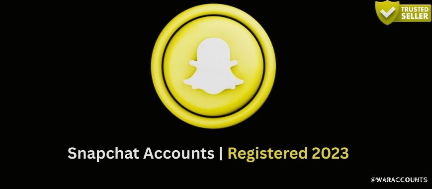 Snapchat Accounts | Registered 2023