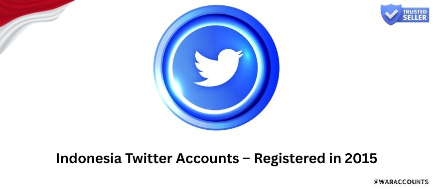Indonesia Twitter Accounts – Registered in 2015