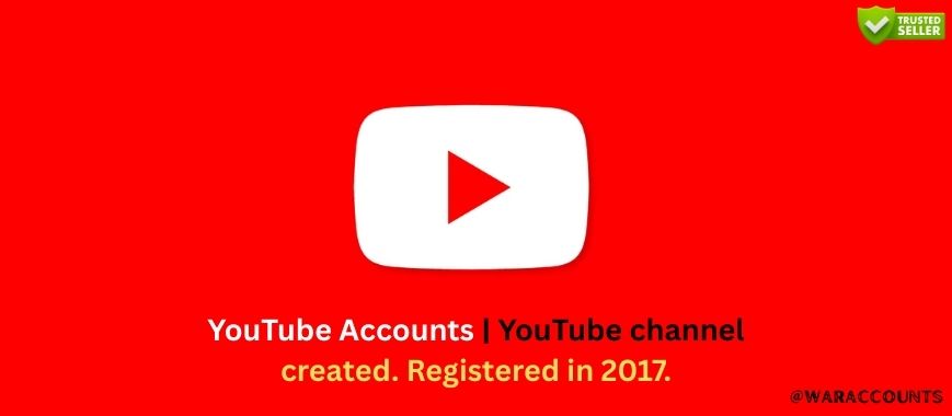 YouTube Accounts | YouTube channel created. Registered in 2017.