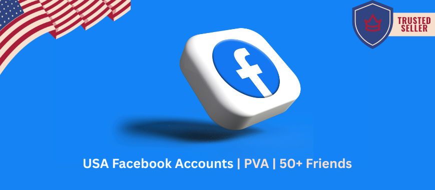 USA Facebook Accounts | PVA | 50+ Friends
