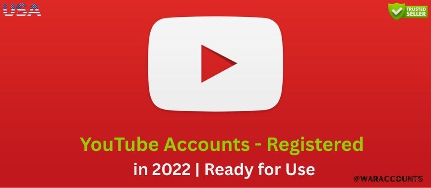 YouTube Accounts - Registered in 2022 | Ready for Use Slide 1